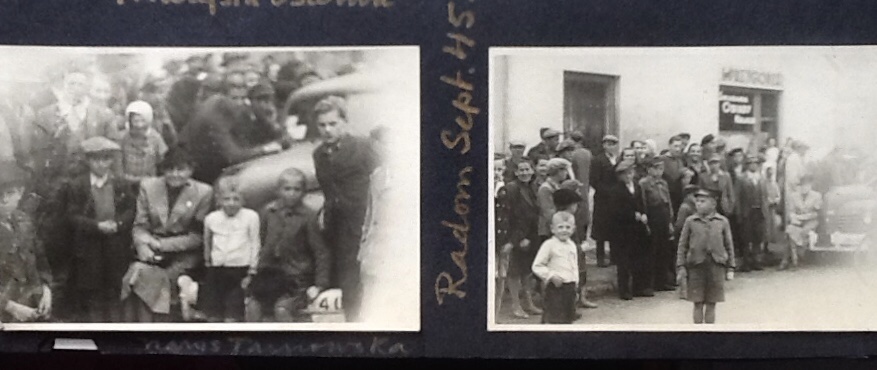 Paul Sapieha in Poland, 1945